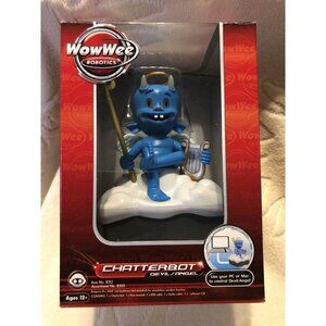 WowWee Robotics Chatterbot Devil Angel PC MAC OS USB Connectivity Talks Laughs